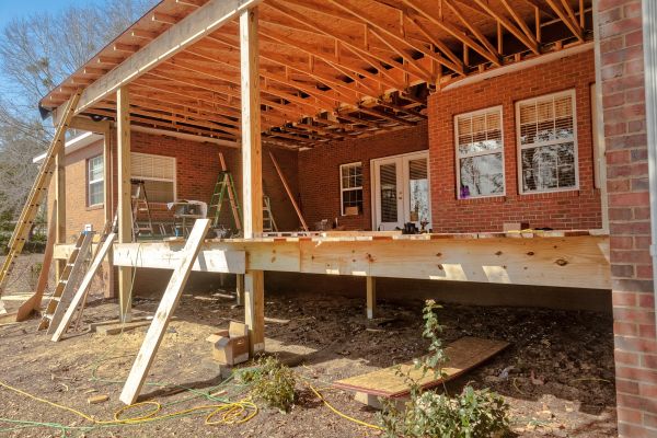Porch Demolition in Clovis