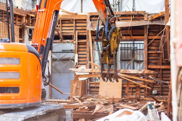Cabin Demolition in Clovis