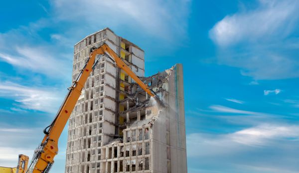 Commercial Building Removal in Clovis